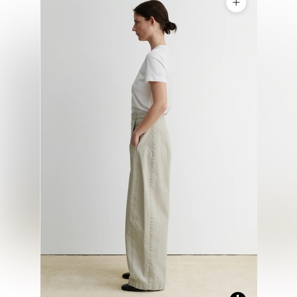 Rachel Comey Tany Pant in Khaki Salinas Denim - Picture 3 of 9